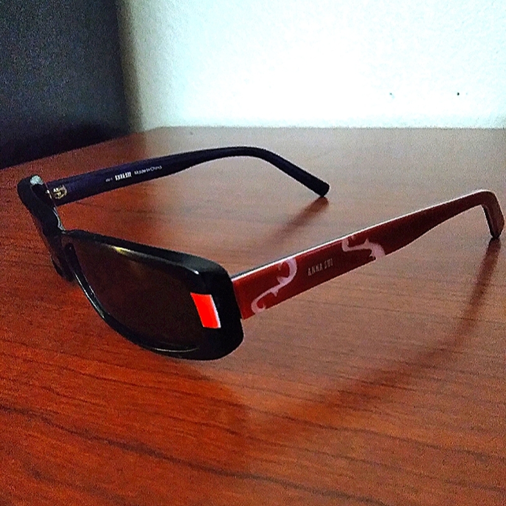 Vintage Womens Ana Sui Square Sunglasses
